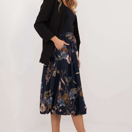 Blue Bomber Skirt 201847 Elastic Waistband Polyester - Très Elite