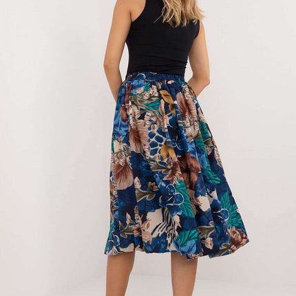 Blue Bomber Skirt 201847 Elastic Waistband Polyester - Très Elite