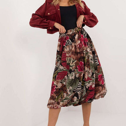 Blue Bomber Skirt 201847 Elastic Waistband Polyester