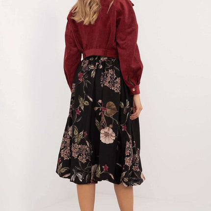 Blue Bomber Skirt 201847 Elastic Waistband Polyester - Très Elite