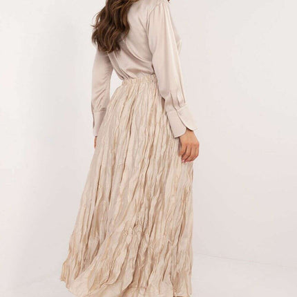 Blue Long Skirt Model 202768 for Everyday and Office Wear - Très Elite