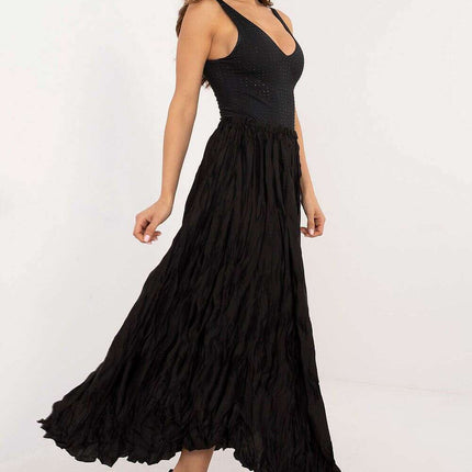 Blue Long Skirt Model 202768 for Everyday and Office Wear - Très Elite