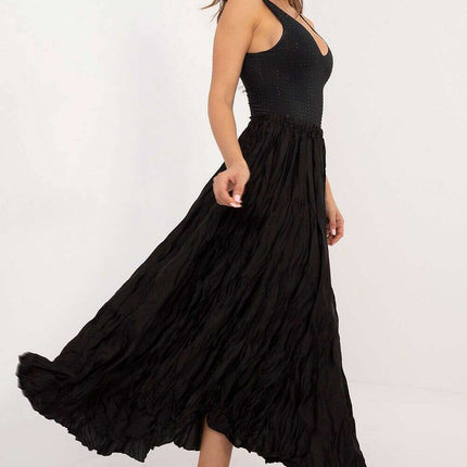 Blue Long Skirt Model 202768 for Everyday and Office Wear - Très Elite