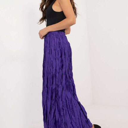 Blue Long Skirt Model 202768 for Everyday and Office Wear - Très Elite