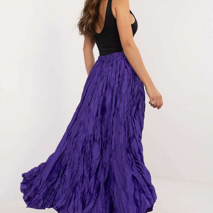 Blue Long Skirt Model 202768 for Everyday and Office Wear - Très Elite