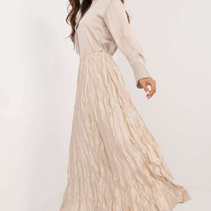 Blue Long Skirt Model 202768 for Everyday and Office Wear - Très Elite