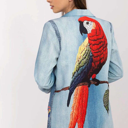 Blue Womens Blazer Jacket Model 212533 Lightweight Casual - Très Elite