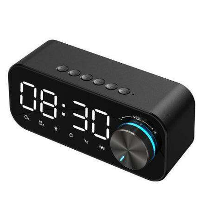 Bluetooth Mini Clock Speaker with Powerful Subwoofer - Your Ultimate Music Experience..