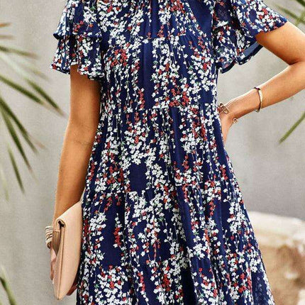 Bohemian Blossom Floral Dress