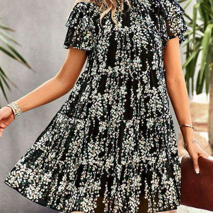 Bohemian Blossom Floral Dress - Très Elite