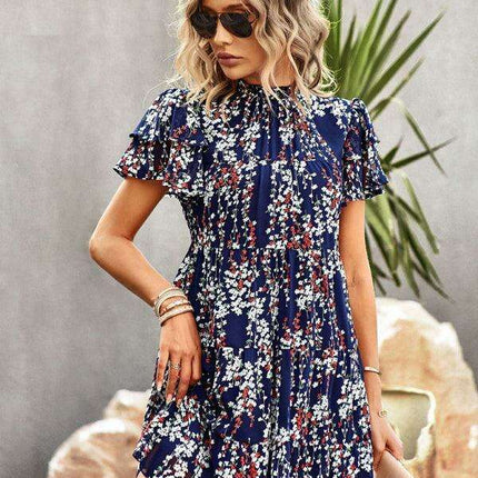 Bohemian Blossom Floral Dress - Très Elite