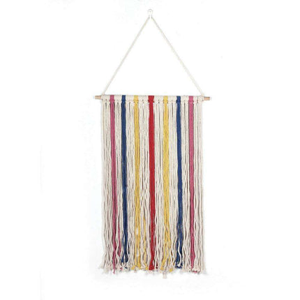 Bohemian Chic Handcrafted Cotton Tapestry - A Touch of Elegance for Your Space..