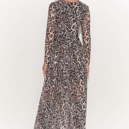 Bohemian Elegance Makadamia Maxi Gown - Très Elite