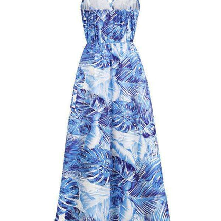 Bohemian Elegance V-Neck Maxi Dress - Très Elite
