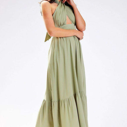 Bohemian Ruffle Elegance Maxi Dress - Très Elite