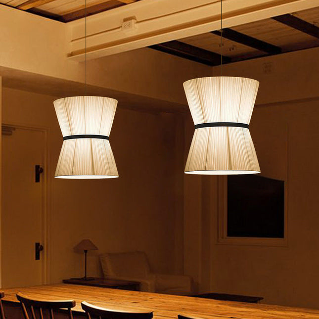 Bohemian Pleated Pendant Lamp