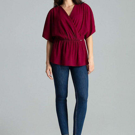 Boho Chic Floral Kimono Sleeve Blouse - Très Elite
