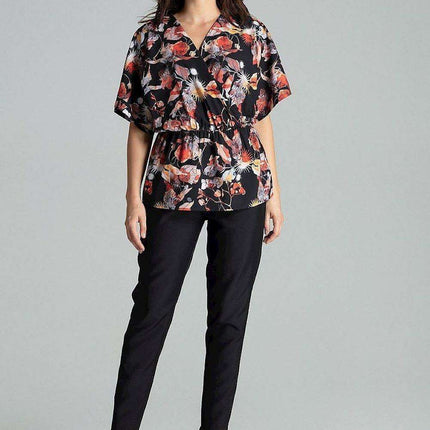 Boho Chic Floral Kimono Sleeve Blouse - Très Elite