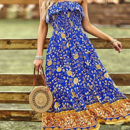 Boho Chic Maxi Dress: Effortless Elegance and Comfort for Women - Très Elite