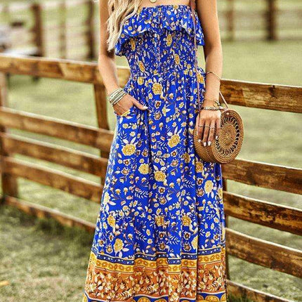 Boho Chic Maxi Dress: Effortless Elegance and Comfort for Women - Très Elite