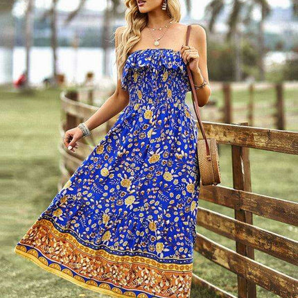 Boho Chic Maxi Dress: Effortless Elegance and Comfort for Women - Très Elite