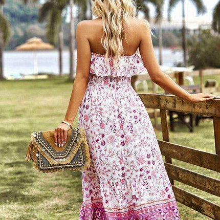 Boho Chic Maxi Dress: Effortless Elegance and Comfort for Women - Très Elite