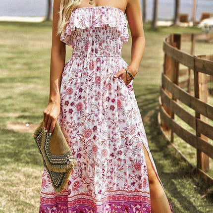 Boho Chic Maxi Dress: Effortless Elegance and Comfort for Women - Très Elite