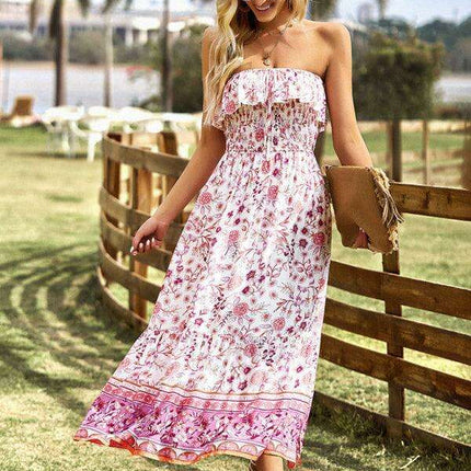 Boho Chic Maxi Dress: Effortless Elegance and Comfort for Women - Très Elite
