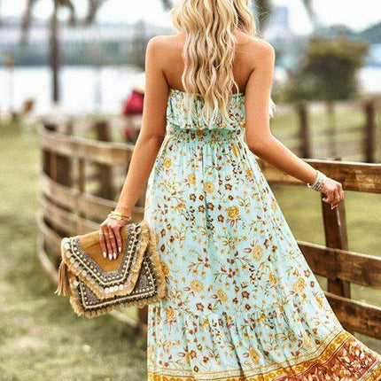 Boho Chic Maxi Dress: Effortless Elegance and Comfort for Women - Très Elite