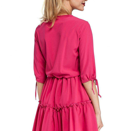 Boho Chic Ruffled Day Dress - 85002 Moe: Your Go-To Style Essential - Très Elite