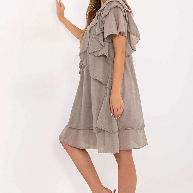 Boho Daydress 215792 Lightweight Cotton Oversized Dress