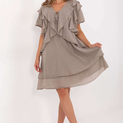 Boho Daydress 215792 Lightweight Cotton Oversized Dress - Très Elite