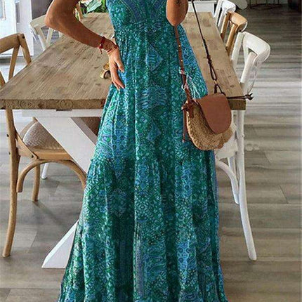 Boho Vibes Slip Skirt Dress - Essential Summer Wardrobe Staple - Très Elite