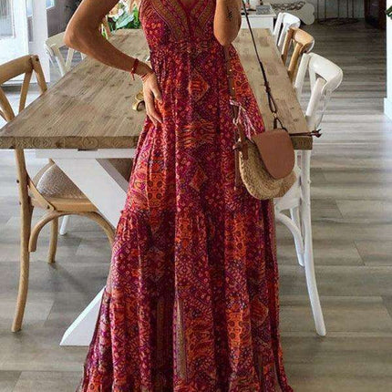 Boho Vibes Slip Skirt Dress - Essential Summer Wardrobe Staple