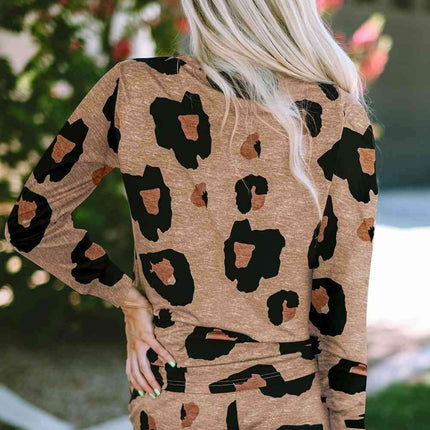Bold Leopard Print Stretchy Co-ord Set for Effortless Chic - Très Elite