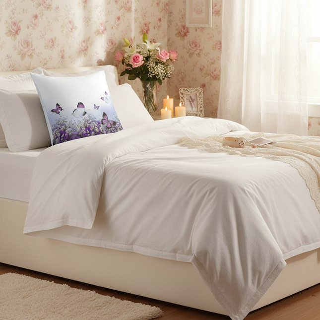 Botanical Butterfly Cushion Cover: Infuse Your Home with Nature's Charm - Très Elite