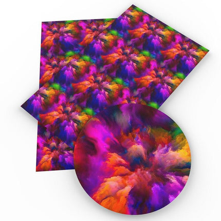 Botanical Faux Leather Hair Bow Crafting Set - Creator's DIY Collection..