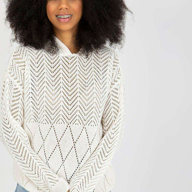 Breezy Knit Summer Hoodie Sweater