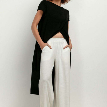 Breezy Viscose and Linen Summer Tunic - Ethereal Charm - Très Elite