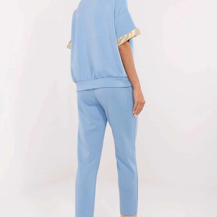 Brown Two Piece Womens Set Model 212051 Viscose Cotton - Très Elite