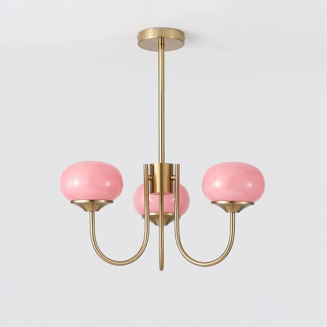 Bubble Glass Marshmallow Chandelier