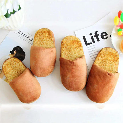 Burger Delight Cozy Slippers - Whimsical Loungewear for Autumn/Winter - Très Elite