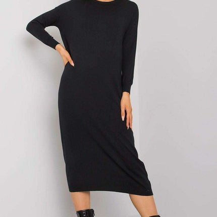 Burgundy Knit Daydress with Cozy Vibe