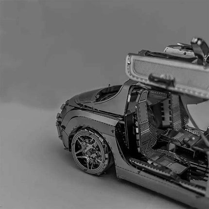 Butterfly Wing Metallic Sports Car 3D DIY Model Kit for Creative Builders- Très Elite- Très Elite