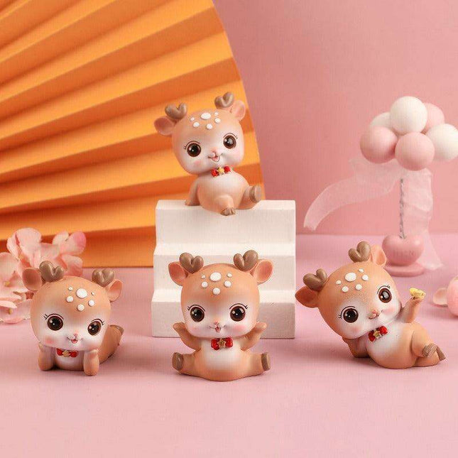 Enchanting Resin Deer Pendant for Stylish Home and Automotive Decor