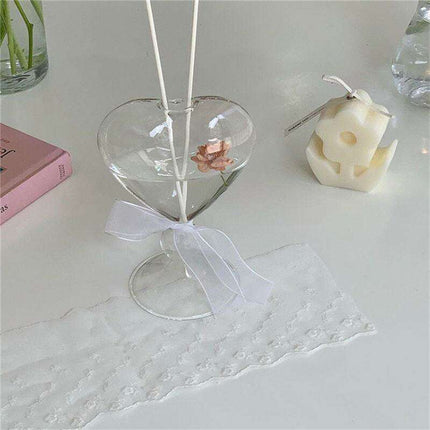 Nordic-inspired Plum Glass Vase for Chic Home Accents