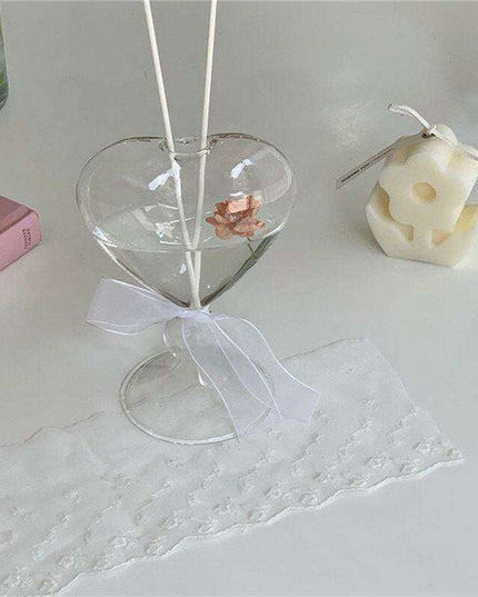 Nordic-inspired Plum Glass Vase for Chic Home Accents