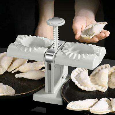 Effortless Dual-Head Dumpling Machine - Your Ultimate Home Cooking Companion