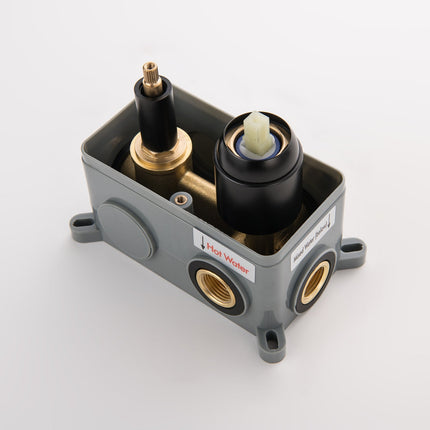 Matte Black Concealed Shower System – Modern Design & Ea