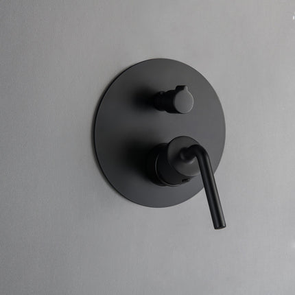 Matte Black Concealed Shower System – Modern Design & Ea
